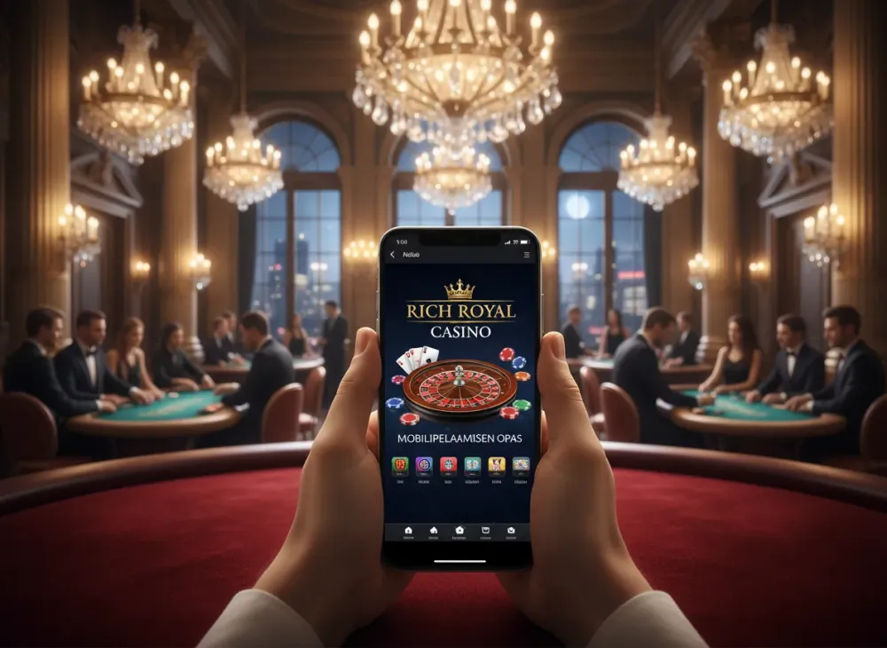 Rich royal casino app mobiilipelaamisen opas