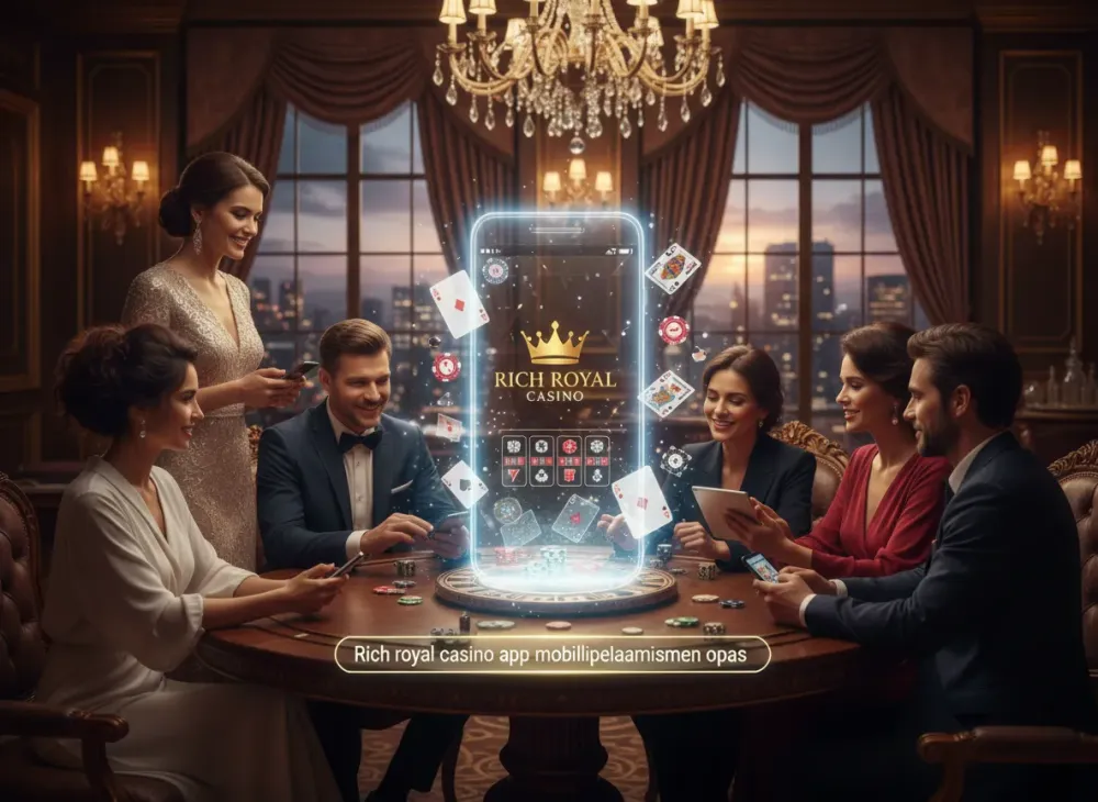 Rich royal casino app mobiilipelaamisen opas