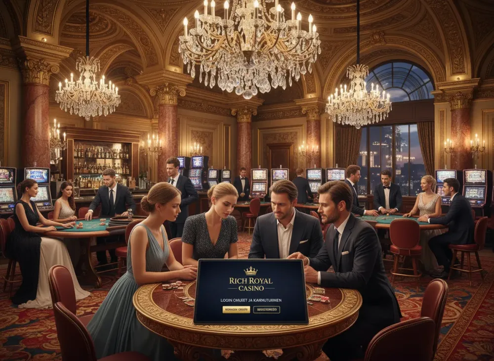 Rich royal casino login ohjeet ja kirjautuminen