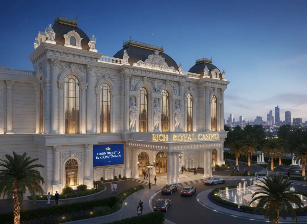 Rich royal casino login ohjeet ja kirjautuminen